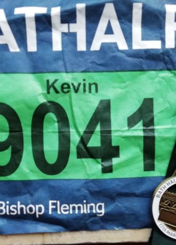 Kevins Bath Half Marathon Number 2019